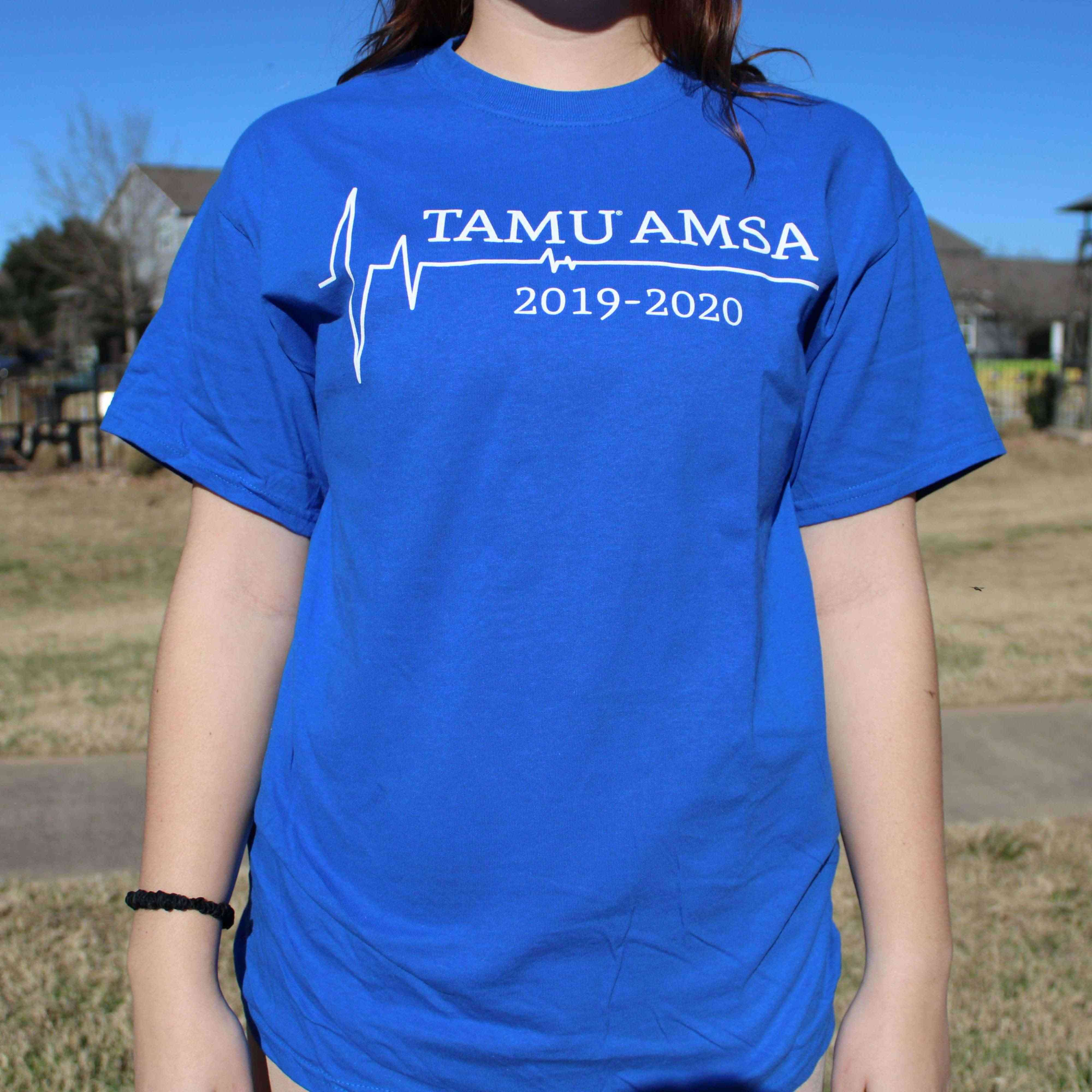 Royal Blue AMSA T-Shirt